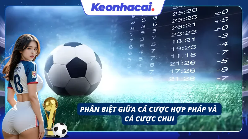 Phân biệt giữa cá cược hợp pháp và loại hình cá cược lậu